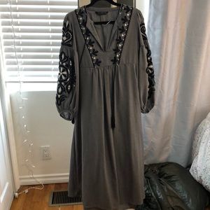 Zara bohemian style dress
